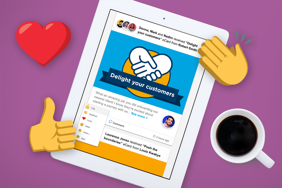 Peer to Peer Recognition Programme Reward Gateway